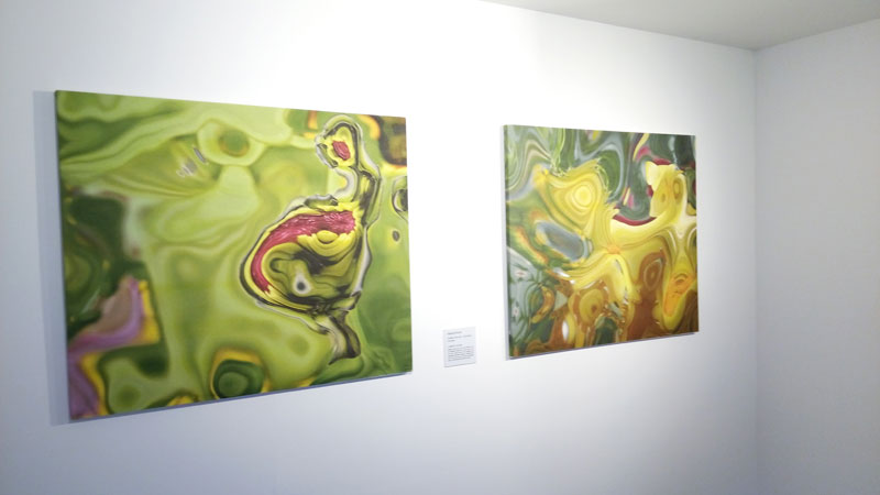 Abstract art exhibition in Antwerpen, Belgium. Original abstract art ...